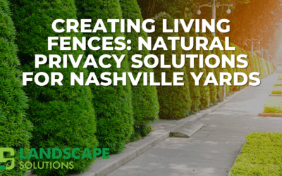 Privacy fences in Nashville.